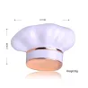 Toque de chef blanche - broche