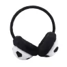 Cache-oreilles chauds en peluche - imprimé football