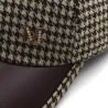 Casquette de baseball tendance - Motif à carreaux britanniques