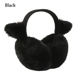 Cache-oreilles d'hiver chauds - avec oreilles de chat