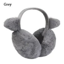 Cache-oreilles d'hiver chauds - avec oreilles de chat