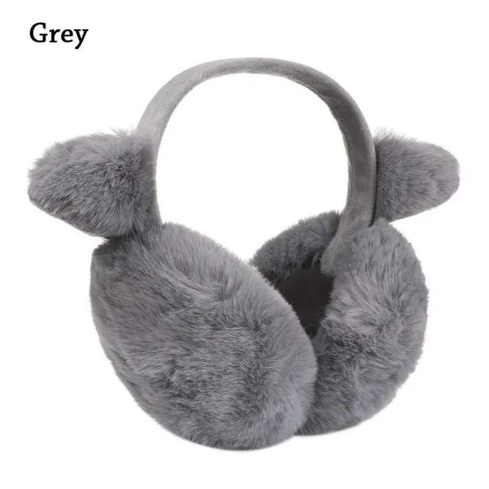Cache-oreilles d'hiver chauds - avec oreilles de chat