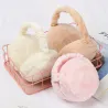 Grands cache-oreilles chauds et moelleux - pliables