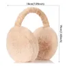 Grands cache-oreilles chauds et moelleux - pliables