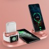 Chargeur sans fil - support de charge rapide - pour iPhone - Apple Watch - AirPods