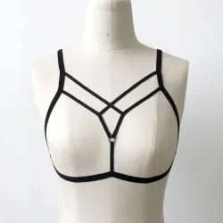 Soutien-gorge évidé sexy - bustier à lanières