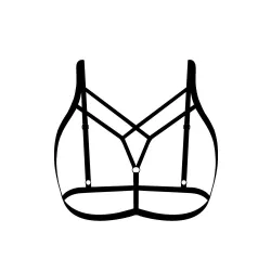 Soutien-gorge évidé sexy - bustier à lanières