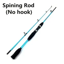 Canne à pêche ultralégère - deux brins - manche casting / spinning