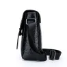 Sac bandoulière vintage - motif peau de crocodile