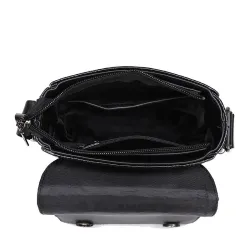 Sac bandoulière vintage - motif peau de crocodile