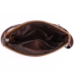 Sac à bandoulière classique en cuir