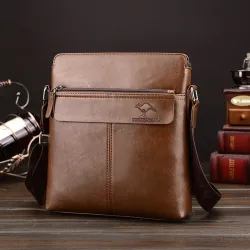 Sac à bandoulière classique en cuir