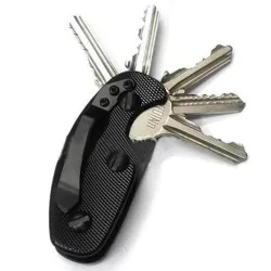Folding keys organizer - aluminum holderSurvival tools