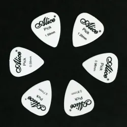 Médiators - 0.58mm - 0.71mm - 0.81mm - 0.96mm - 1.2mm - 1.5mm - 6 pièces