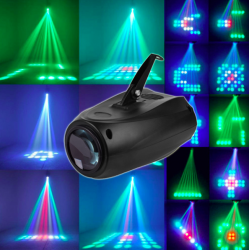 Lampe laser de scène - projecteur de lumière - LED - 64 RGBW - 10W