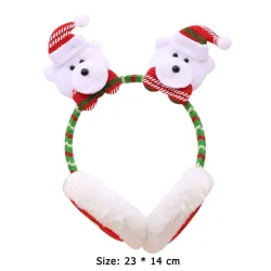 Cache-oreilles d'hiver de Noël - bandeau pour enfants