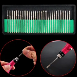 Forets à ongles électriques - set 30 pièces
