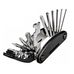 Kit de réparation de vélo multifonction 16 en 1