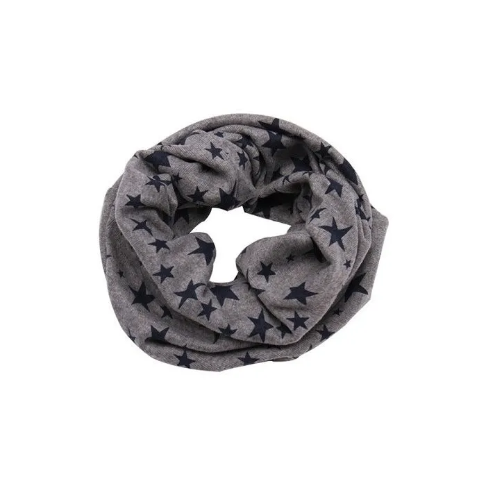 Kids round cotton scarf - stars printedHats & caps