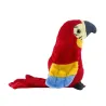 Perroquet parlant en peluche - répète ce que vous dites - agite ses ailes - jouet en peluche