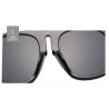 Grandes lunettes de soleil rondes - unisexe - UV 400