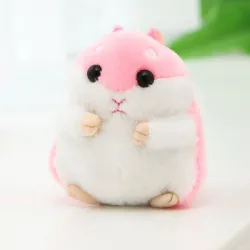 Pendentif mini hamster - porte-clés