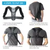 Correcteur de posture dorsal réglable - colonne vertébrale / dos / épaule - ceinture de maintien