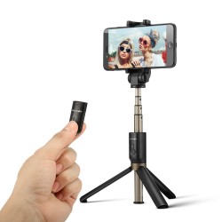 3 en 1 - mini trépied / perche à selfie sans fil - Bluetooth - pour Smartphone