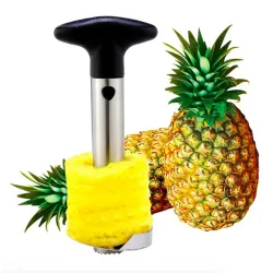 Trancheuse / éplucheuse ananas - cutter inox