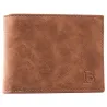Short leather wallet - cards holder - with zipperWallets