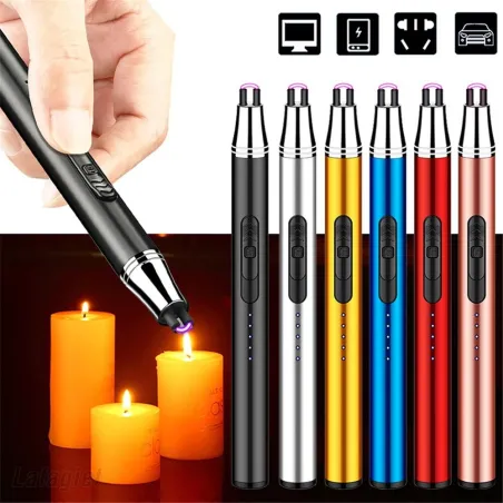 Briquet électrique Arc - Coupe-vent - Sans flamme - Chargement USB