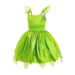 Tinkerbell / green flower fairy - girl costumeCostumes