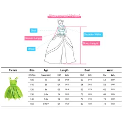 Tinkerbell / green flower fairy - girl costumeCostumes