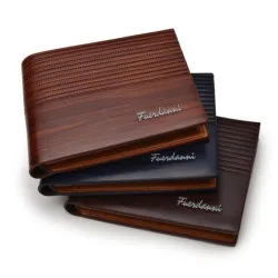 Portefeuille en cuir vintage - porte-cartes de crédit
