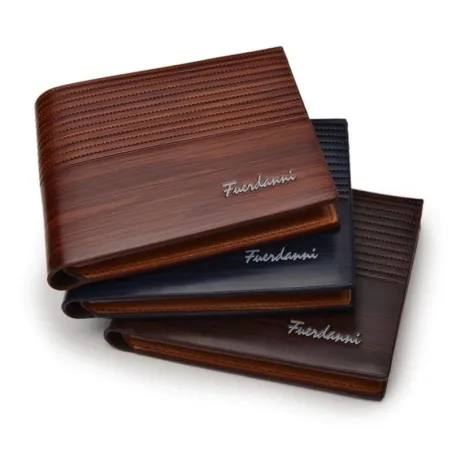 Portefeuille en cuir vintage - porte-cartes de crédit
