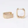 Boucles d'oreilles petites zircons