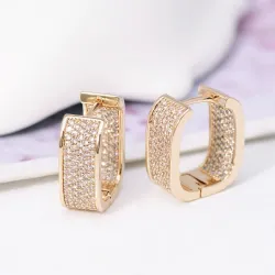 Boucles d'oreilles petites zircons
