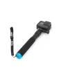 Perche à selfie portable extensible - perche télescopique - alliage d'aluminium - pour GoPro / Xiaoyi / SJCAM