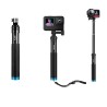 Perche à selfie portable extensible - perche télescopique - alliage d'aluminium - pour GoPro / Xiaoyi / SJCAM