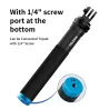 Perche à selfie portable extensible - perche télescopique - alliage d'aluminium - pour GoPro / Xiaoyi / SJCAM