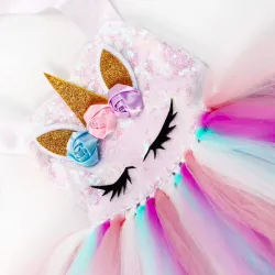 Déguisement licorne - robe pour fille