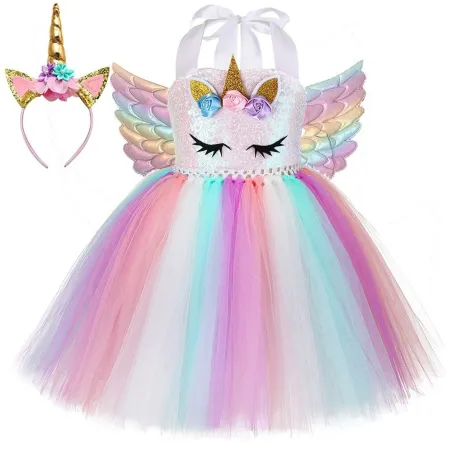 Déguisement licorne - robe pour fille