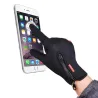 Gants de ski chauds - fonction écran tactile - fermeture éclair - étanche