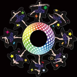 Fidget spinner - jouet anti-stress - animaux de dessin animé