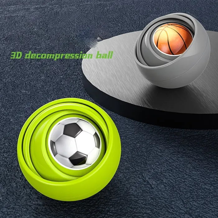 3D decompression ball - fidget spinner - anti-stress toyFidget Spinner