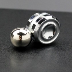 Metal fidget spinner - décompression / cinétique / boule rotative - jouet anti-stress