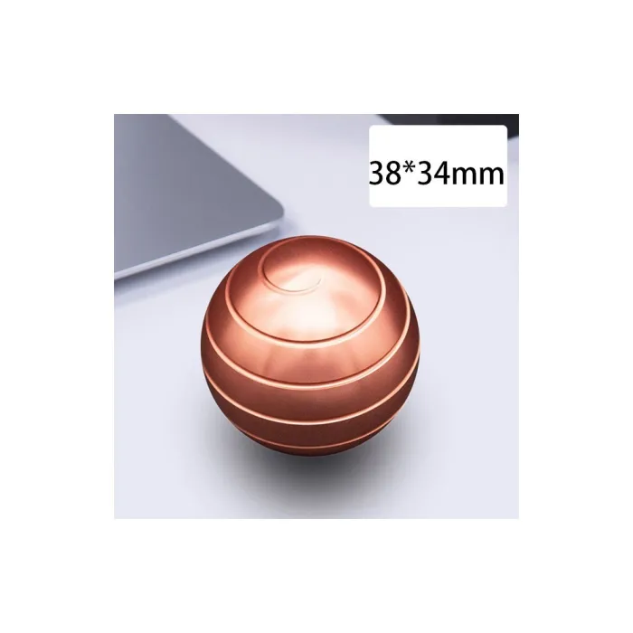 Boule en métal - rotation fidget spinner - jouet anti-stress