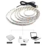 Barrette LED USB - Eclairage de fond TV - SMD 3528 - 5V - 50cm - 1m - 2m - 3m - 4m - 5m