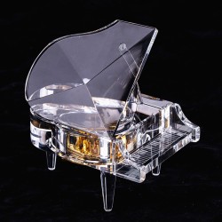 Piano cristal - boîte à musique