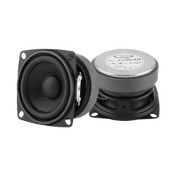 Haut-parleur audio universel - gamme complète - 53mm - 4 Ohm - 15W - 2 pièces